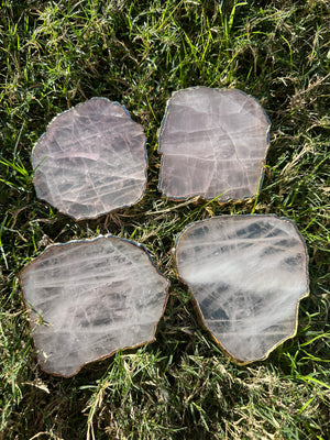 
                  
                    Rose Quartz coasters Freeform pack
                  
                