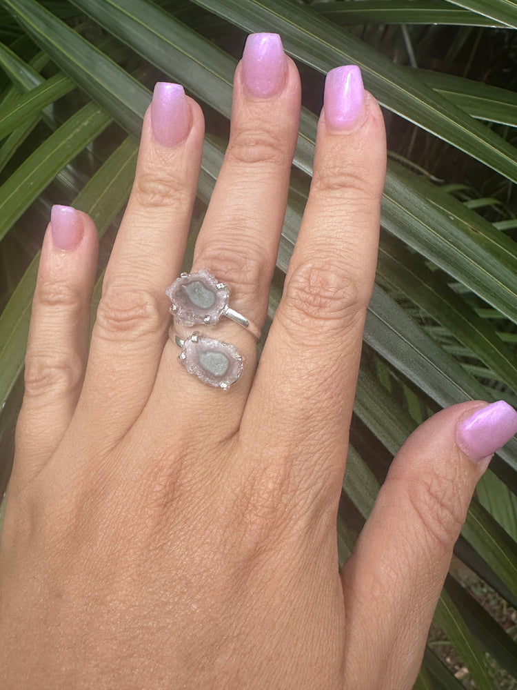 
                  
                    Stalactite Dual ring - silver
                  
                