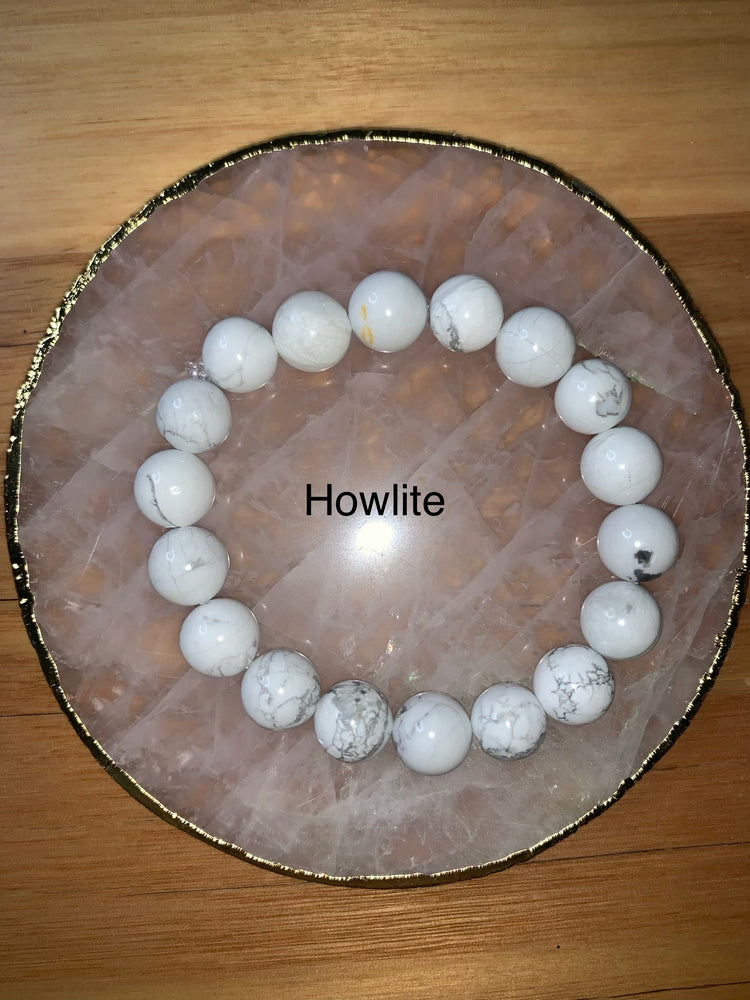 Howlite Crystal Bracelet