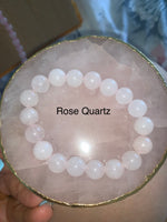 Rose Quartz Crystal Bracelet