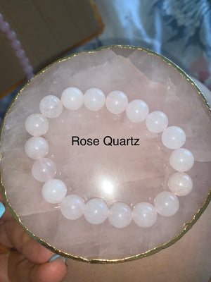 
                  
                    Rose Quartz Crystal Bracelet
                  
                