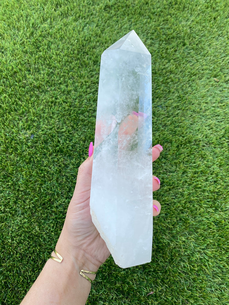 
                  
                    Clear Quartz Point natural
                  
                